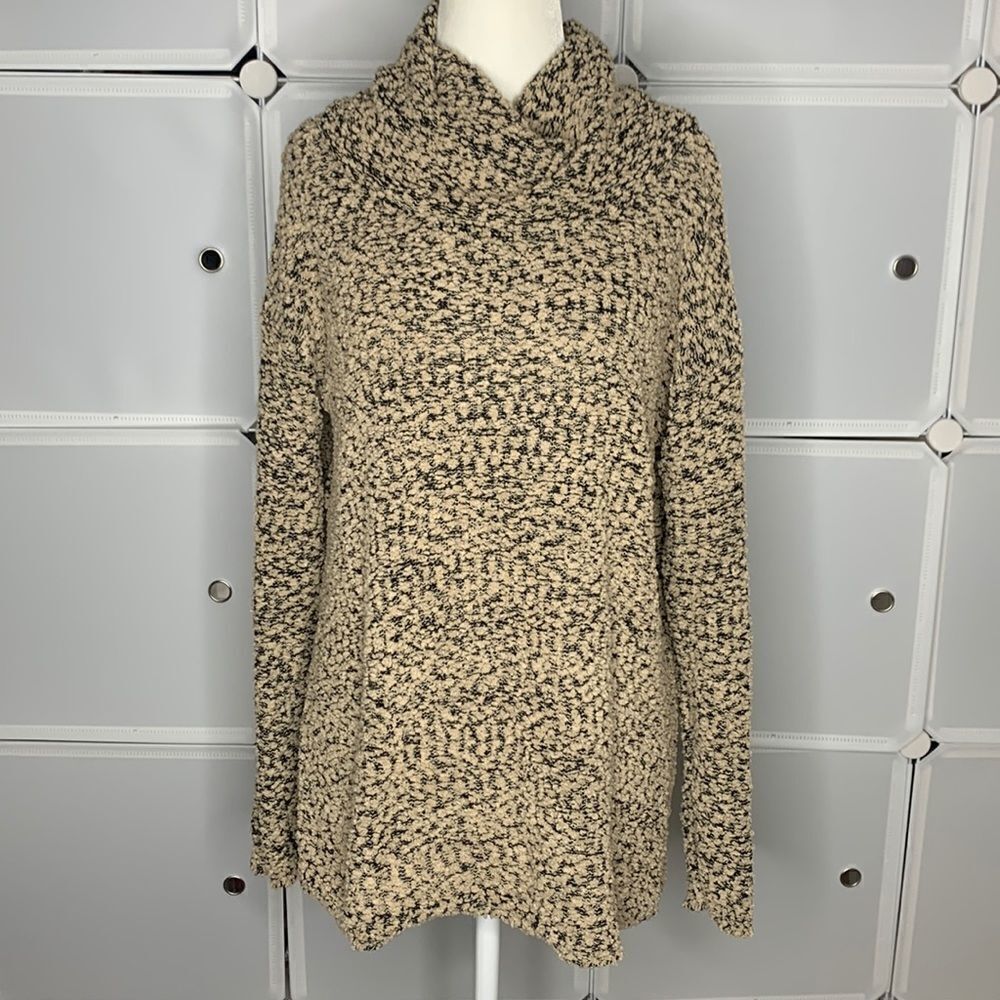 Jessica Simpson Ladies' Cowl Neck Long Sleeves Drop Sweater Size Large